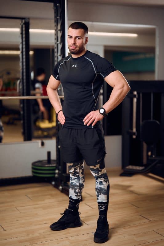 Андреан Димитров в Classic Fitness.